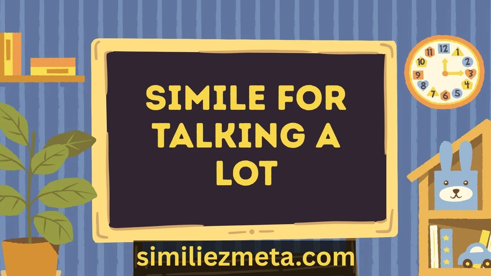 Simile for Talking a Lot