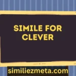 Simile for clever
