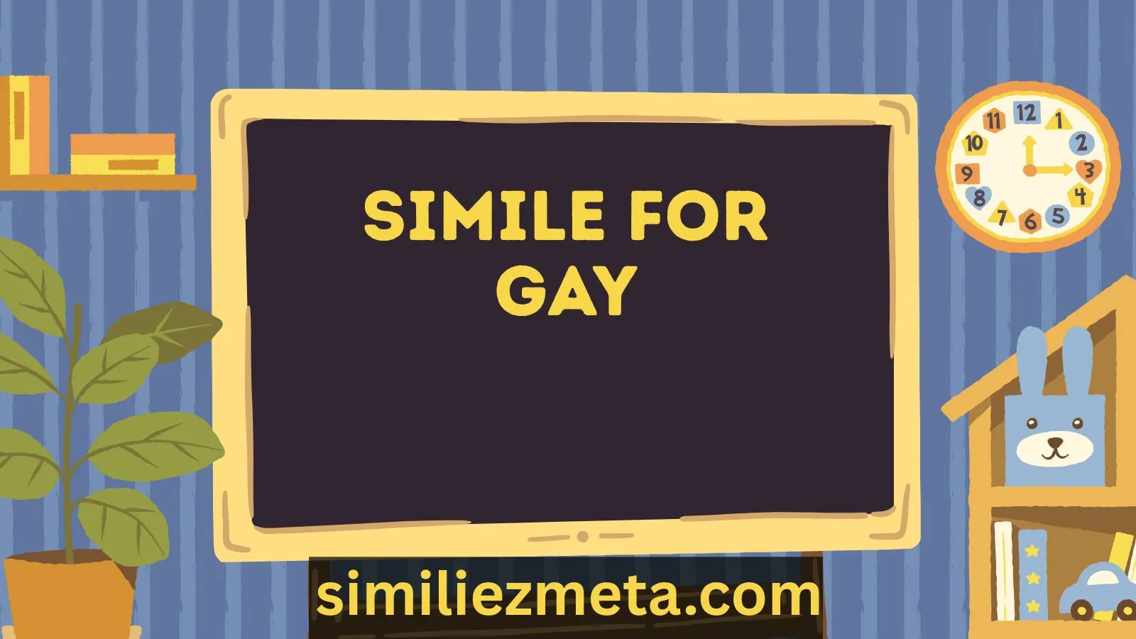 Simile for gay