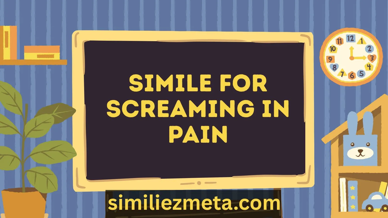 Simile for Screaming in Pain