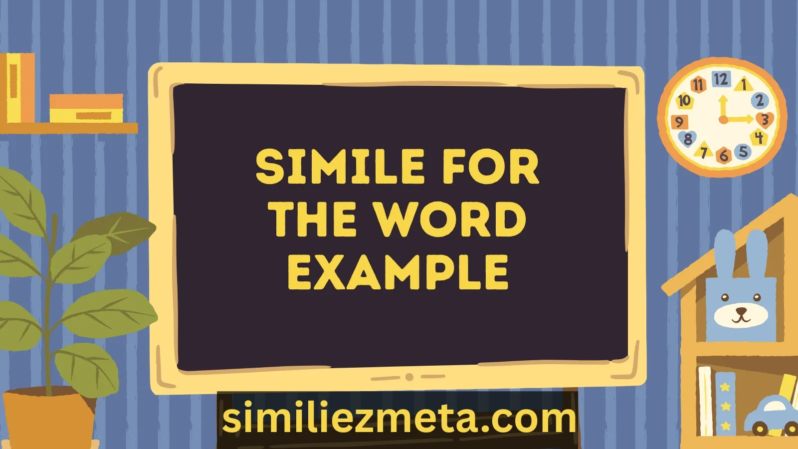 Simile for the word example