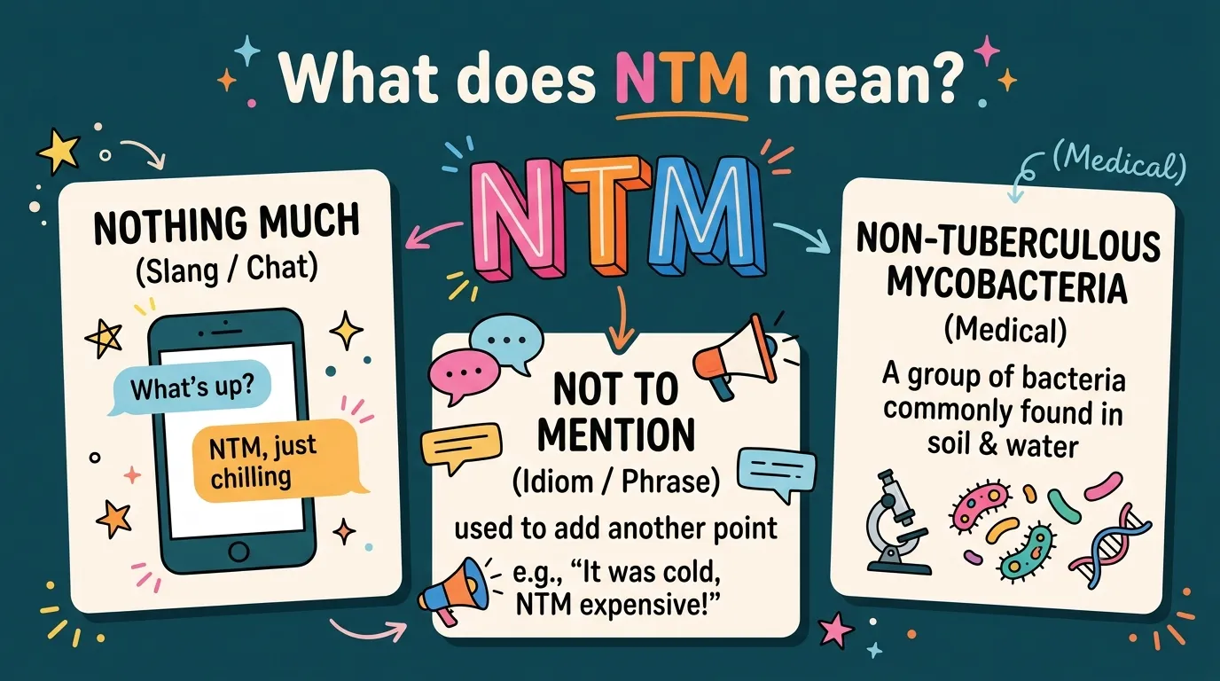 NTM Meaning