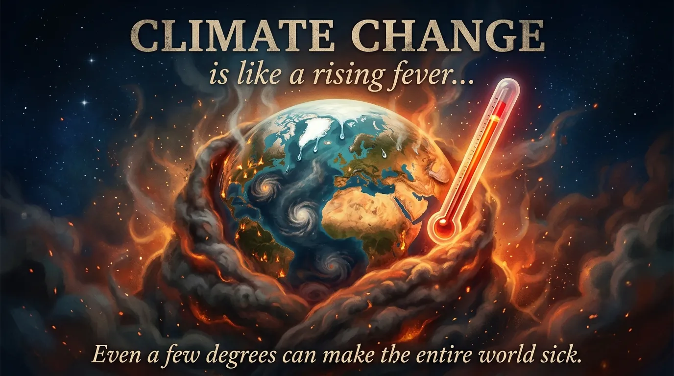 Simile for Climate Change